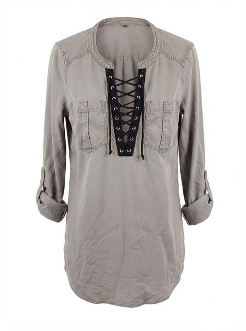 Express lace up dress
